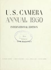 Tapa de U.S. camera annual 1950