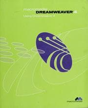 Tapa de Using Dreamweaver.