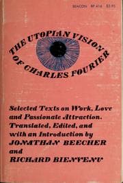 Tapa de The Utopian vision of Charles Fourier