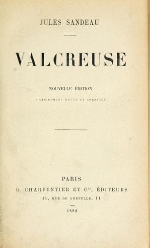 Tapa de Valcreuse