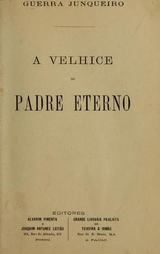 Tapa de A velhice do Padre Eterno