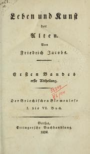 Tapa de Vermischte Schriften