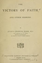 Tapa de The victory of faith and other sermons