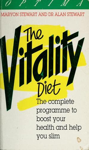 Tapa de The vitality diet.