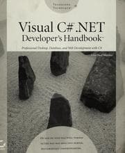 Tapa de Visual C .NET developer's handbook