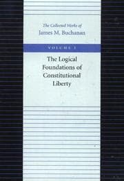 Tapa de The logical foundations of constitutional liberty