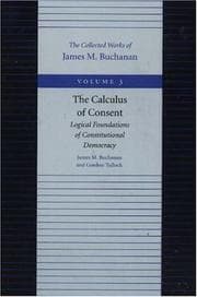 Tapa de The calculus of consent