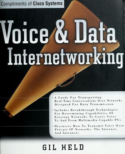 Tapa de Voice and data internetworking