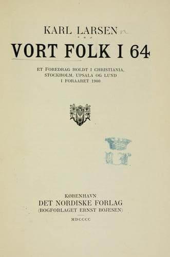 Tapa de Vort folk i 64