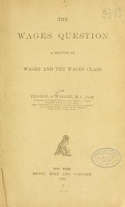 Tapa de The wages question