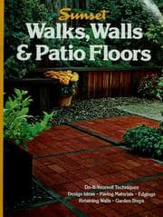 Tapa de Walks, walls & patio floors