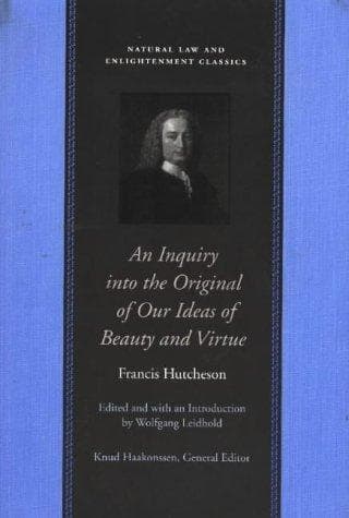 Tapa de An inquiry into the original of our ideas of beauty and virtue