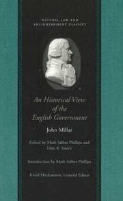 Tapa de An Historical View of the English Government