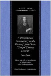 Tapa de A philosophical commentary on these words of the Gospel, Luke 14.23