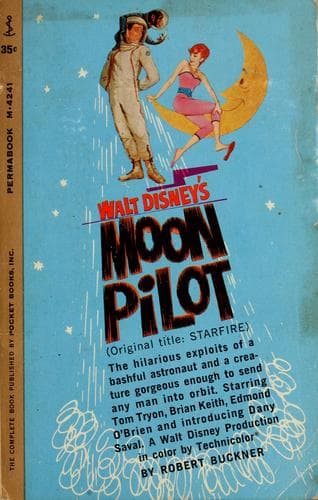 Tapa de Walt Disney's Moon Pilot