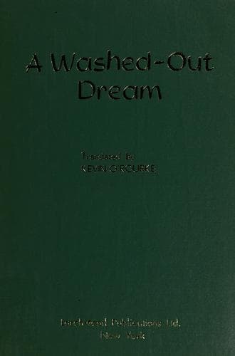 Tapa de A washed-out dream