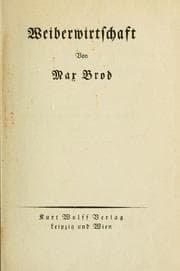 Tapa de Weiberwirtschaft