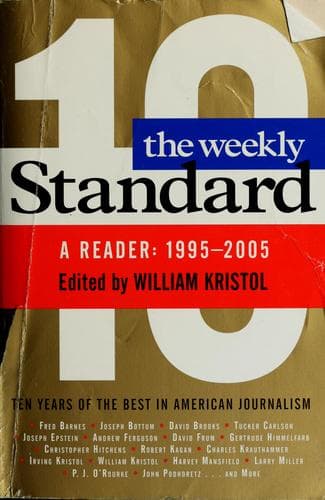 Tapa de The Weekly Standard