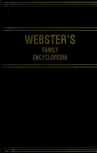 Tapa de Webster's family encyclopedia