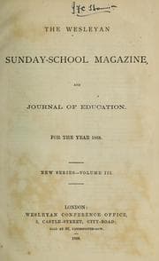 Tapa de The Wesleyan Sunday-school magazine and journal of education