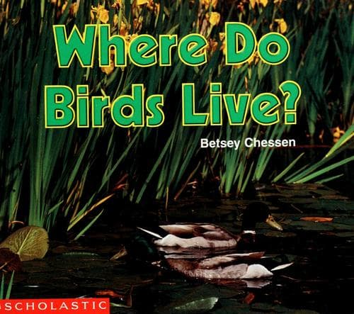Tapa de Where do birds live?