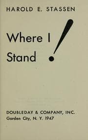 Tapa de Where I stand!