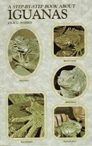 Tapa de A step-by-step book about iguanas
