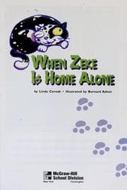 Tapa de When Zeke is home alone