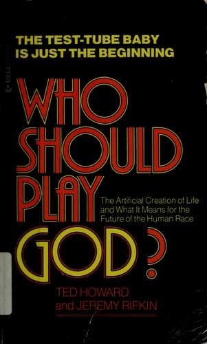 Tapa de Who should play God?