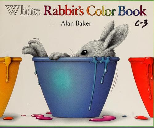 Tapa de White Rabbit's color book