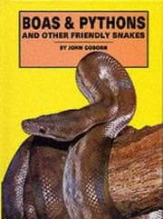 Tapa de Boas & Pythons and Other Friendly Snakes