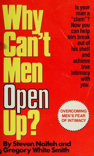 Tapa de Why can't men open up?