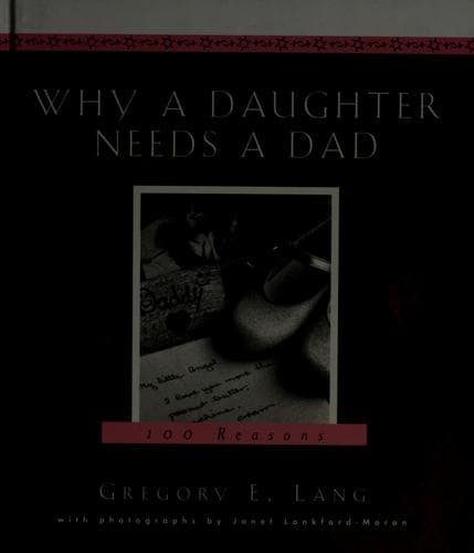 Tapa de Why a daughter needs a dad