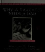 Tapa de Why a daughter needs a dad