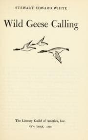 Tapa de Wild geese calling