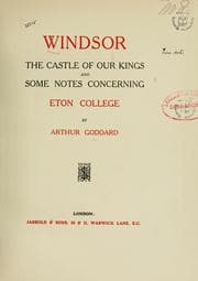 Tapa de Windsor, the castle of our kings