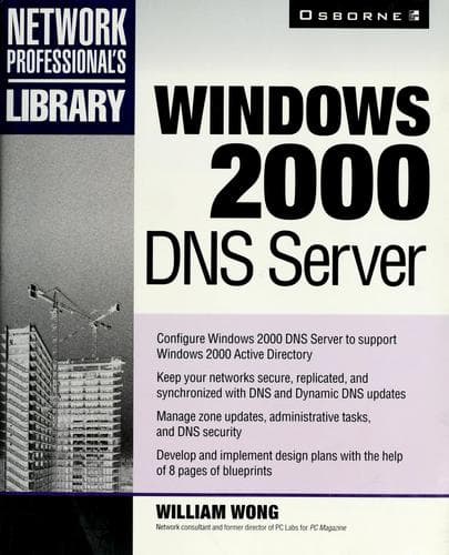 Tapa de Windows 2000 DNS Server