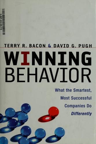 Tapa de Winning behavior