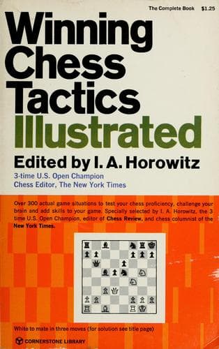 Tapa de Winning chess tactics illustrated