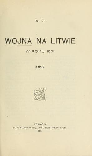 Tapa de Wojna na Litwie w roku 1831