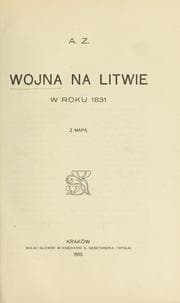 Tapa de Wojna na Litwie w roku 1831