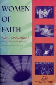 Tapa de Women of Faith New Testament