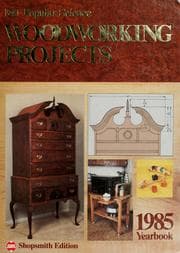 Tapa de Woodworking projects yearbook