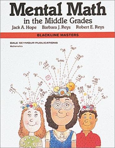 Tapa de Mental math in the middle grades