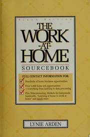 Tapa de The work-at-home sourcebook