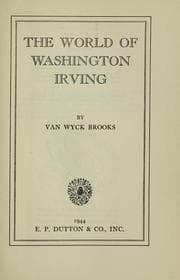Tapa de The world of Washington Irving