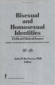 Tapa de Bisexual and homosexual identities