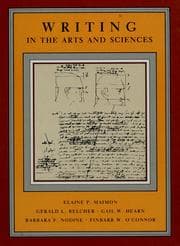 Tapa de Writing in the arts and sciences