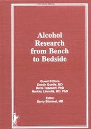 Tapa de Alcohol research from bench to bedside