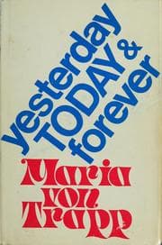 Tapa de Yesterday, and to-day and forever